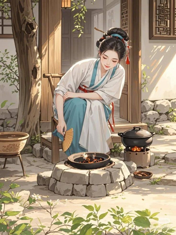 Nha Hoàn Thông Phòng Ôm Bụng Bầu Chạy Trốn