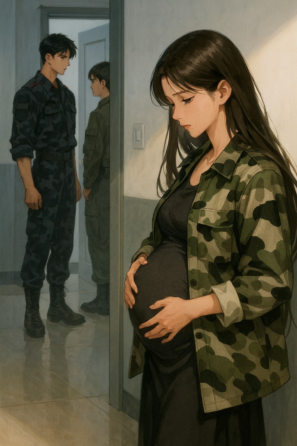 Đứa Trẻ Chào Đời, Cô Ấy Vào Cửa