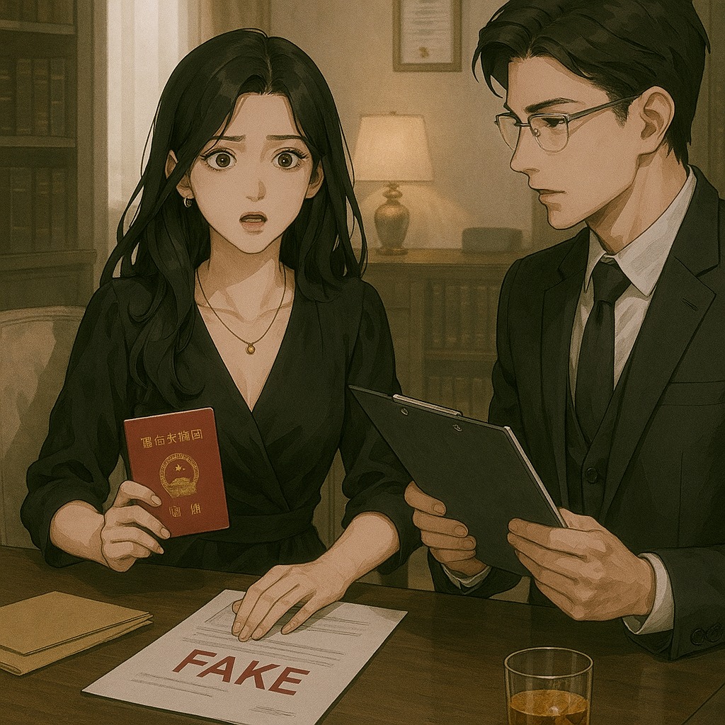 Giấy Kết Hôn Giả, Tình Yêu Thật